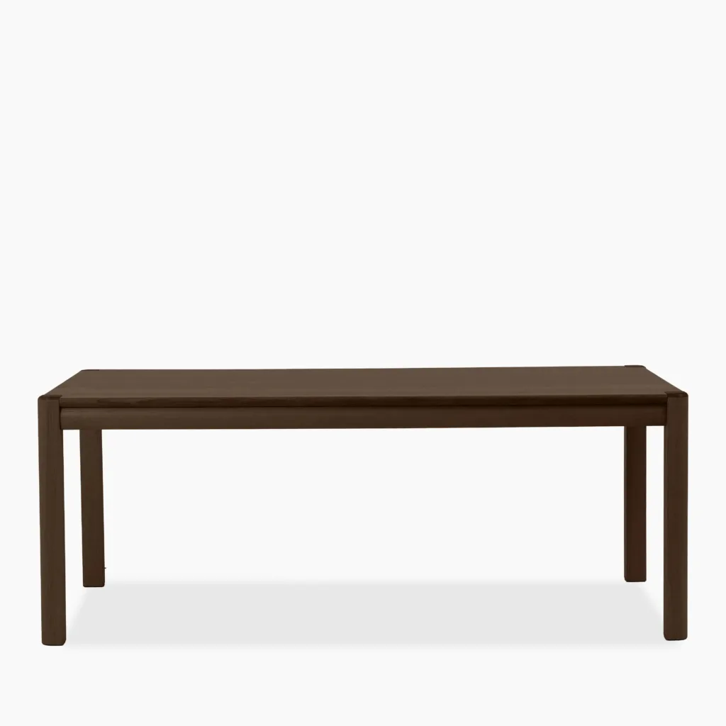 Avalon 6-10 Seat Rectangle Wooden Extendable Dining Table | Smoked Walnut