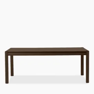 Avalon 6-10 Seat Rectangle Wooden Extendable Dining Table | Smoked Walnut