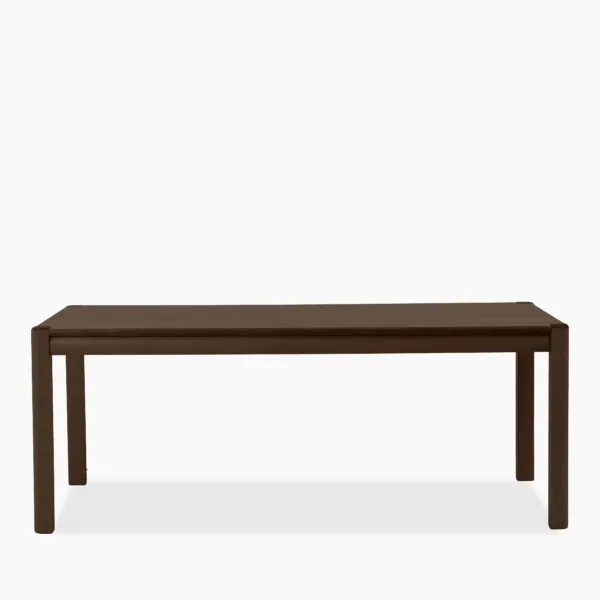 Avalon 6-10 Seat Rectangle Wooden Extendable Dining Table | Smoked Walnut